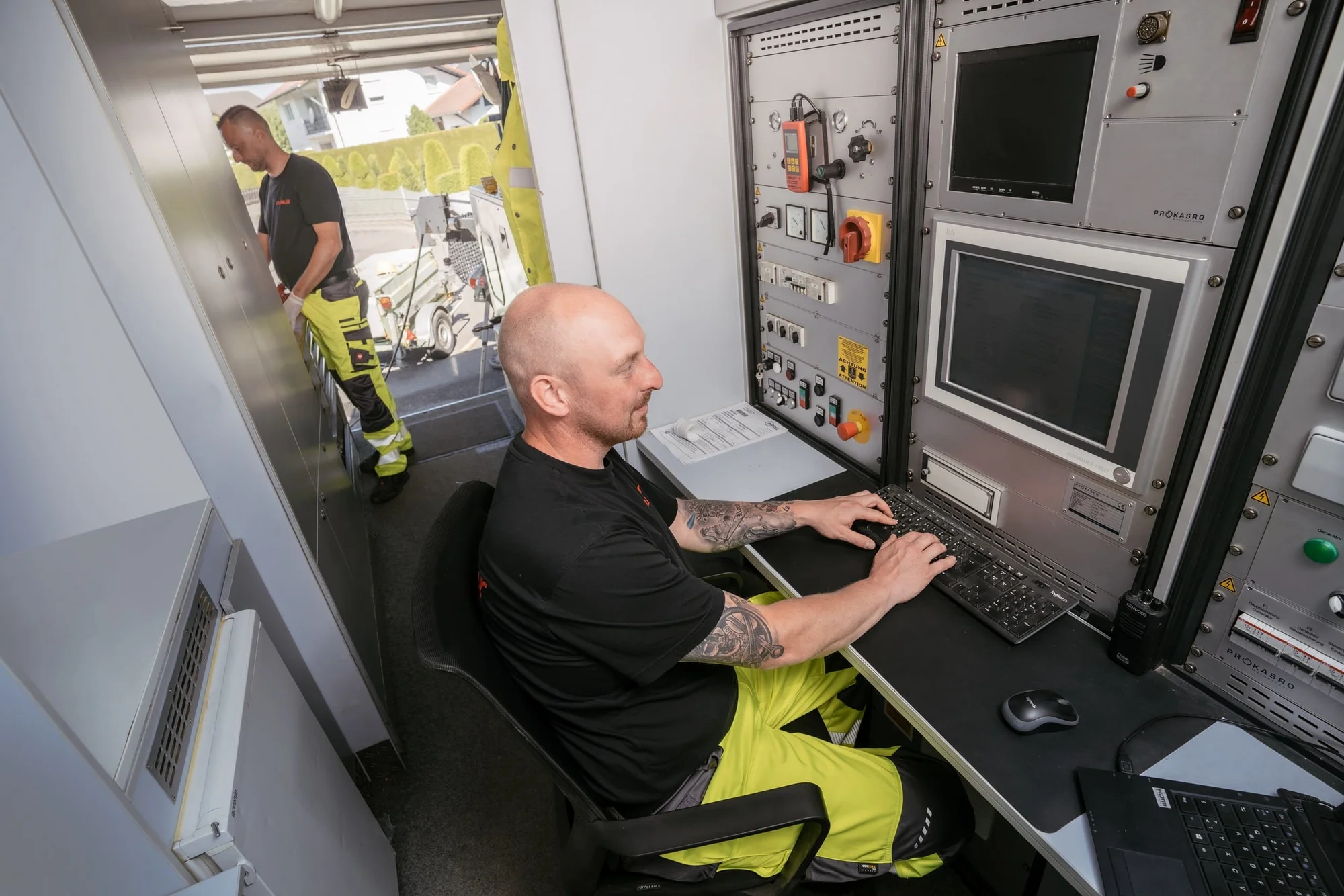 Ladestationbau für Ladepunkte